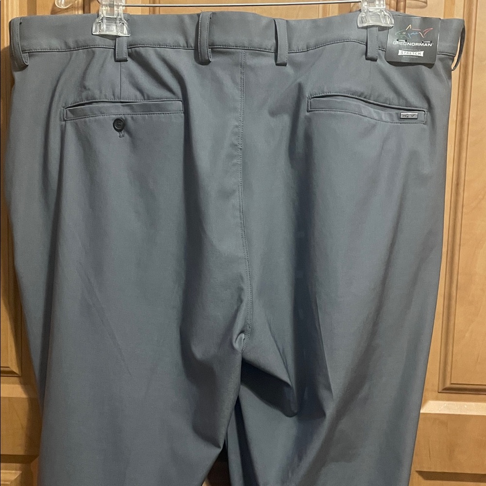 Greg Norman Performance Gray Men's Golf Dress Pants 42 x 30 - Picture 8 of 11